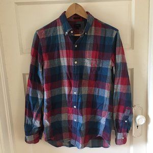 JCrew flannel button down